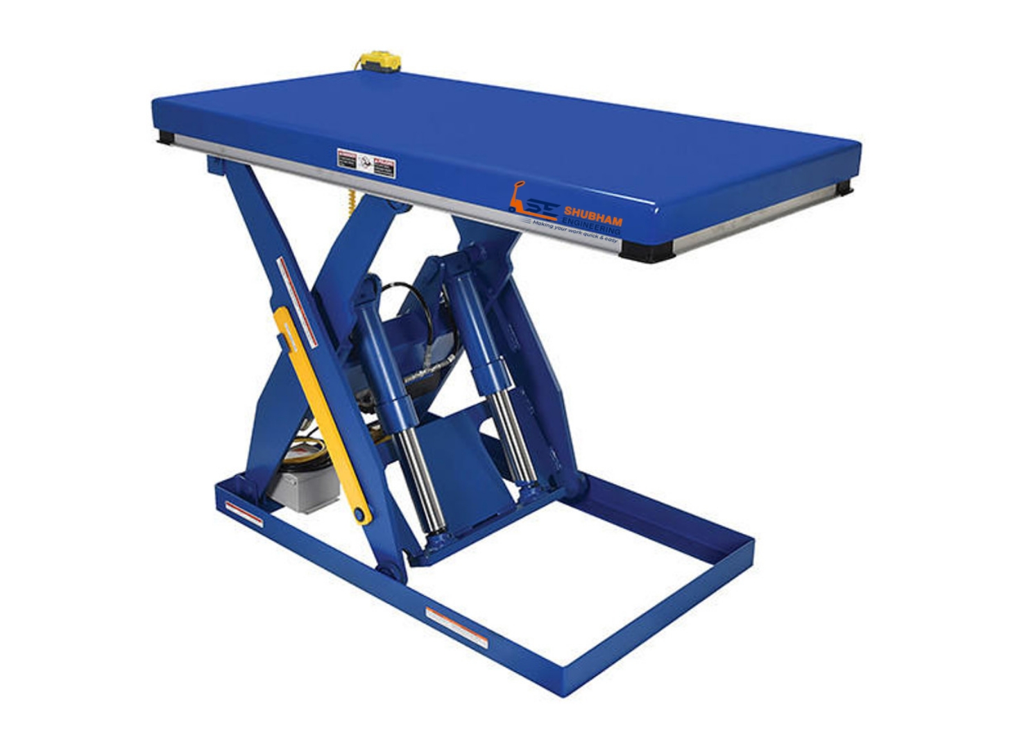 Electric scissor table 